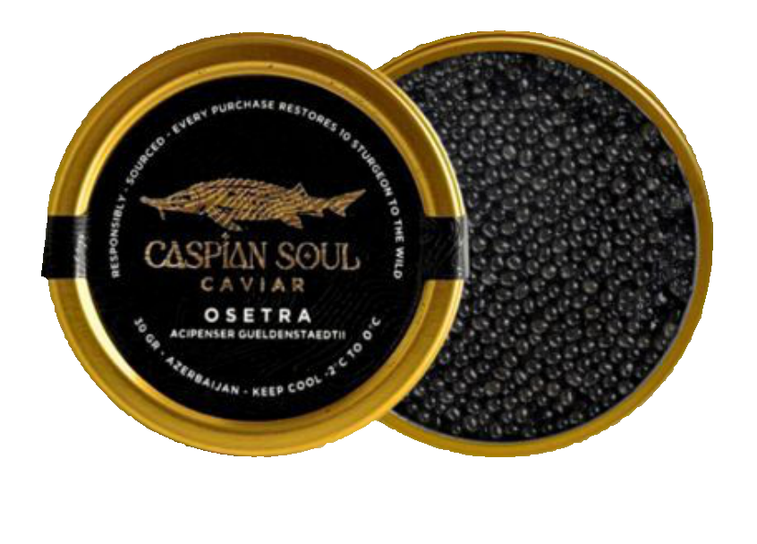 Lata de caviar Osetra